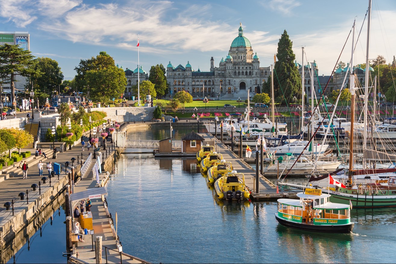 Downtown Victoria BC