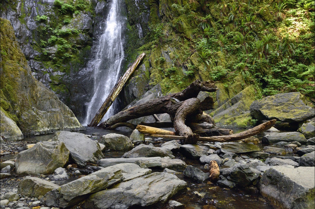 Vancouver Island natural waterfalls
