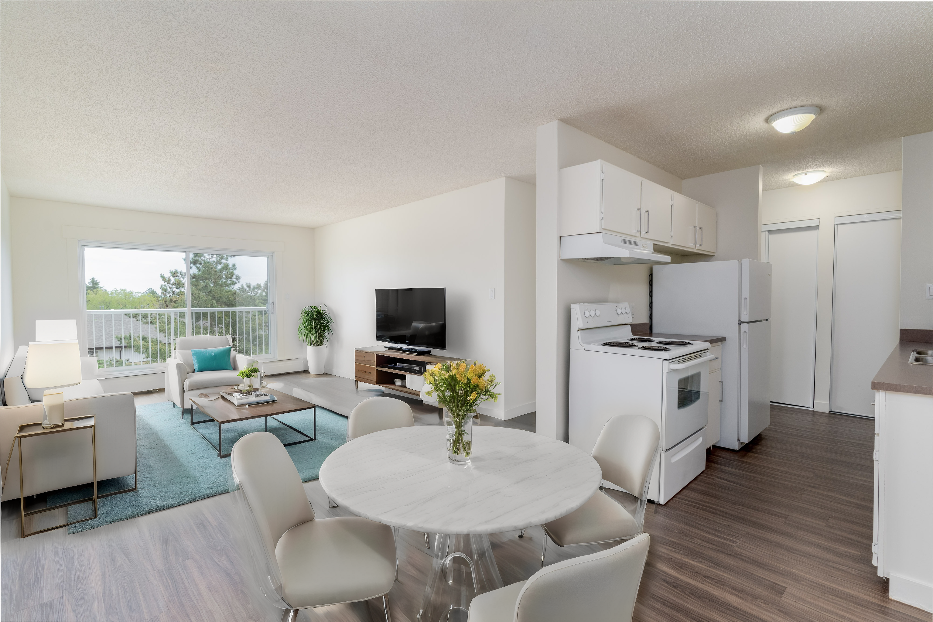 2 Bedroom + Den at Carmen