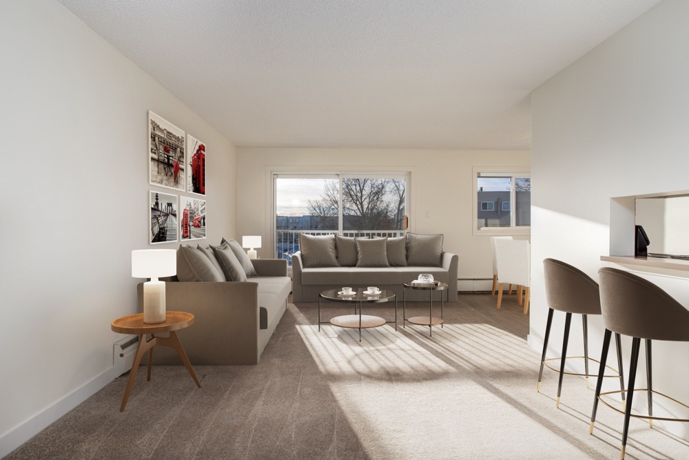 2 Bedroom Bi-Level Premium at Corian Apartments