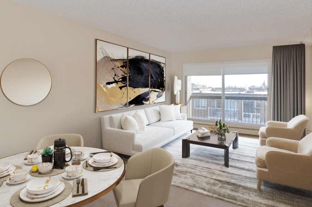 1 Bedroom at Lakeview Apartments